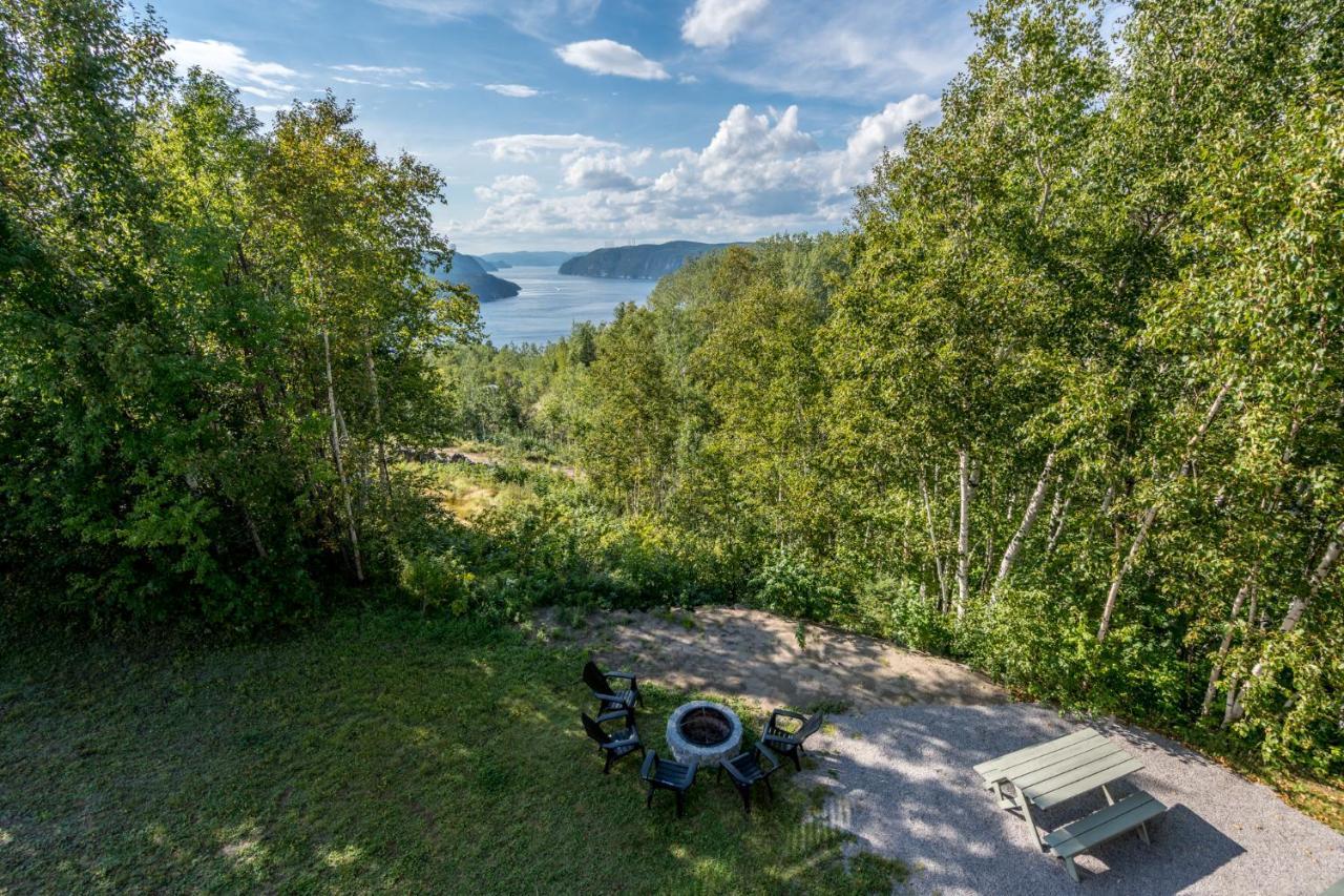 Montfjord - Chalets, Spa Et Vue - Chantafjord #2 Sacre-Coeur Экстерьер фото