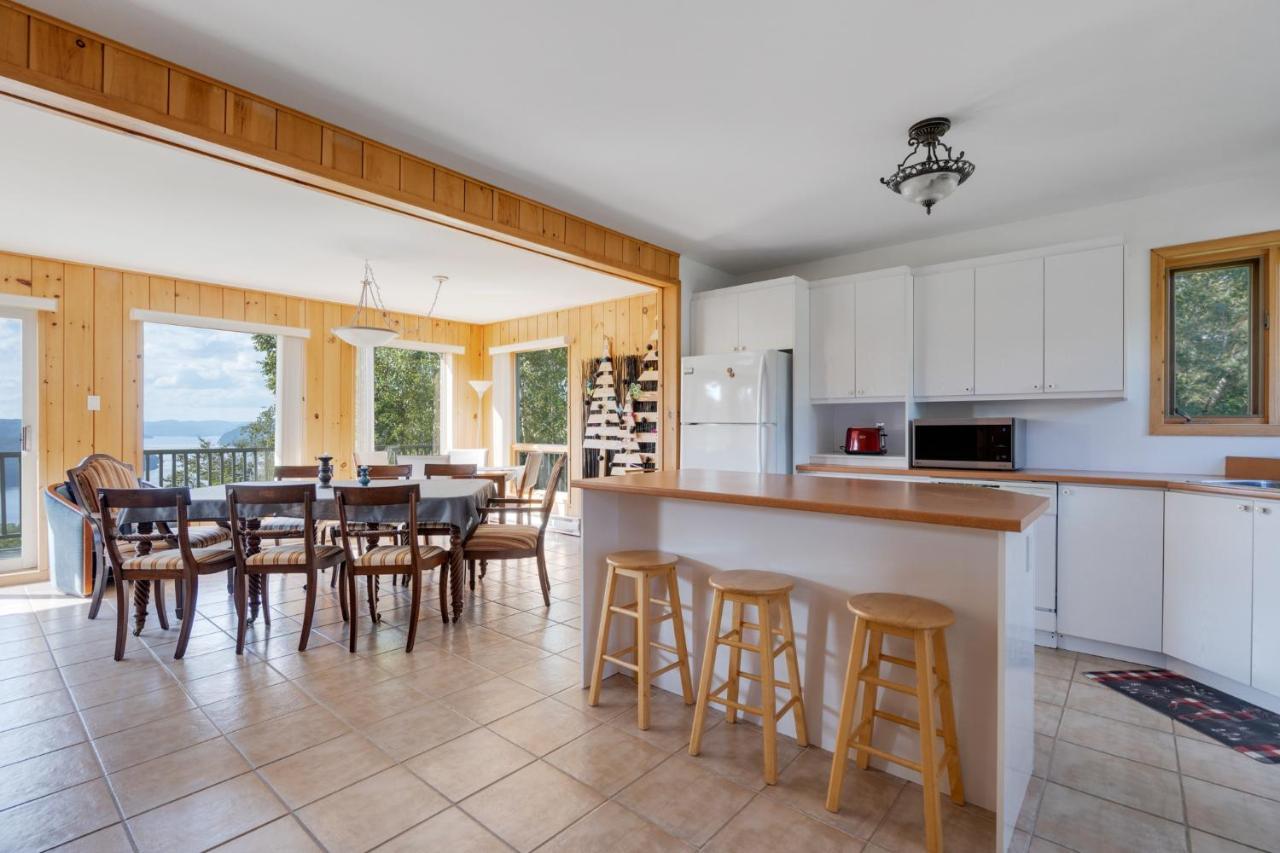 Montfjord - Chalets, Spa Et Vue - Chantafjord #2 Sacre-Coeur Экстерьер фото