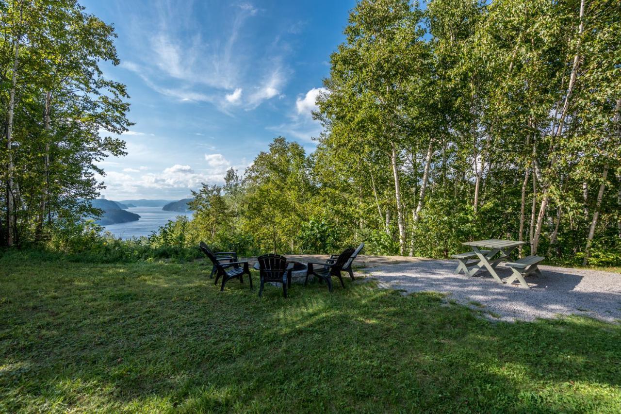 Montfjord - Chalets, Spa Et Vue - Chantafjord #2 Sacre-Coeur Экстерьер фото